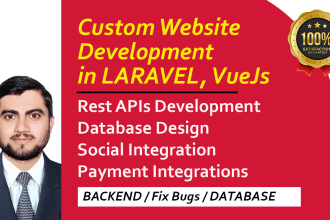 be your laravel, livewire, vue, rest api developer