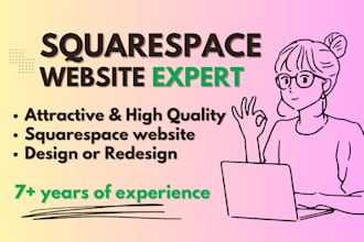 create or recreate squarespace website design in a day