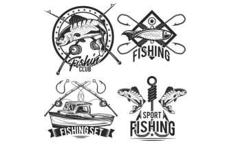 design outstanding hunting and fishing logo with in 10 hours