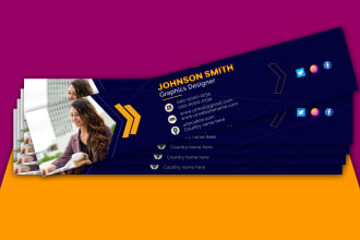 do html, clickable, unique, professional, responsible, modern email signature