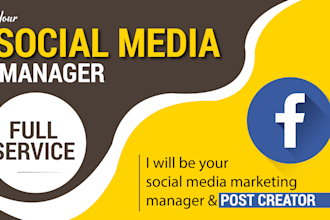 manage your social media and create engaging posts