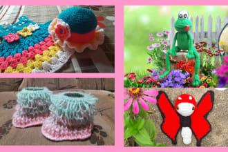 crochet anything with shipping