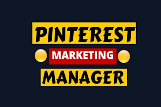 be your pinterest marketing manager and SEO expert