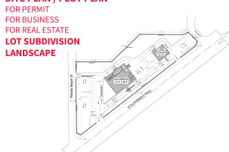 Top 10!  design architectural site plan plot plan for city permit in 24 hour