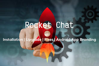 setup rocket chat or white label rocket chat android app