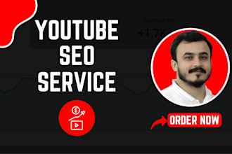 be your youtube channel growth manager and video SEO optimization expert