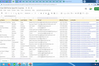 do data entry, excel data entry, web scraping, email list address, copy paste
