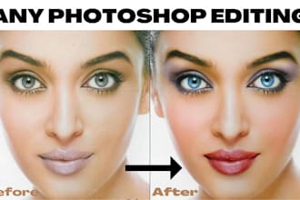be your photoshop editing expert