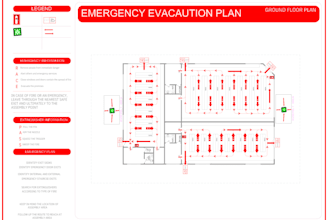 design emergency evacuation,fire sprinkler,hydraant,alarm