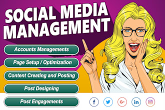 your social media marketing manager marketer management facebook instagram
