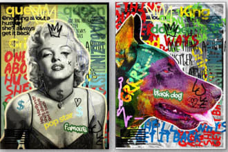 create your image or photo into my amazing popart