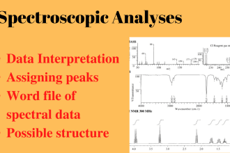 do structure analyses of organic compounds by spectroscopy