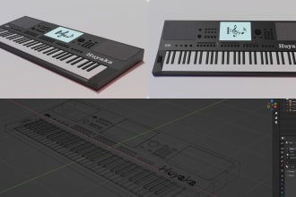 make a great uniq low, mid 3d asset, game, nft