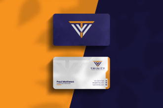 design modern business card and stationery design
