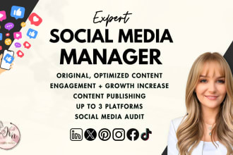be your expert social media manager