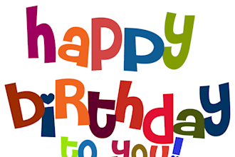 create a birthday song with your name