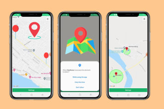 create a mobile tracking system android app