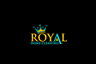design an outstanding unforgettable logo for a home cleaning company of royalty