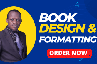 professionally format your book layout design