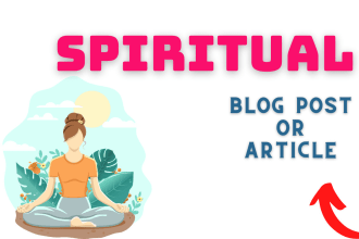 write a compelling blog post or article on spirituality