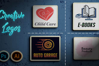 design logo for ecommerce amazon, shopify, ebay