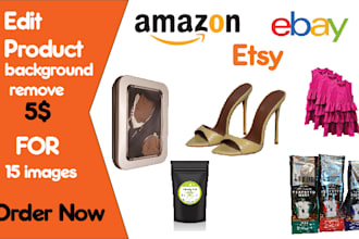 do edit or background remove for amazon ebay etsy products and cut out images