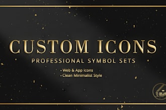 design impactful custom icons and minimalist brand symbols