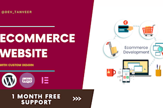 build ecommerce store website using wordpress woocomerce