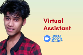 be your administrative and personal virtual assistant VA