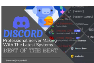 make a professional discord server for your community in 2024