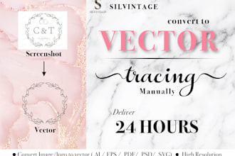 convert image, logo jpeg, png to vector ai, eps, PDF, svg