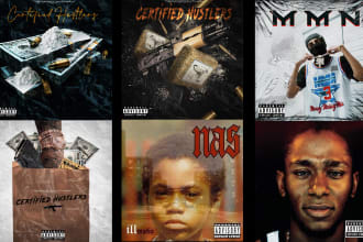 design stunning album cover rap ,promotion