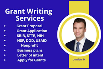 do grant writing, grant research, grant proposal for 501c3