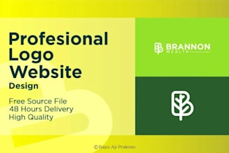 do brilliant  design profesional logo for your website