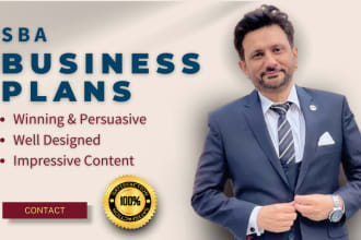prepare an sba business plan