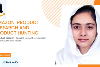 do amazon product hunting, product research for pl