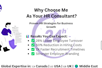 be HR consultant hiring employee relations