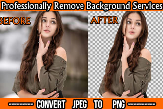 remove the background of any types of image and make them white or transparent