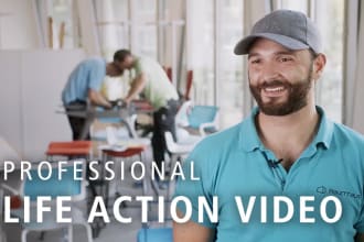 shot your video to promote your product or service
