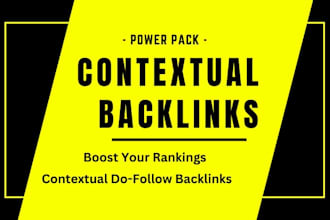 do seo contextual dofollow backlinks via link building