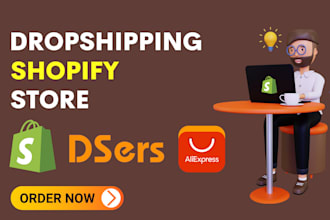 create shopify dropshipping store with dsers