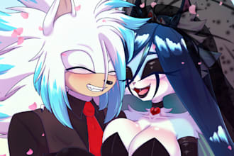draw a full body of your sonic or furry oc in sfw