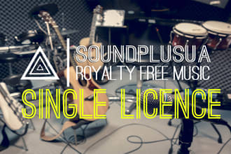 license one track from my library