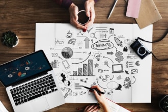 produce corporate background advertisement upbeat music