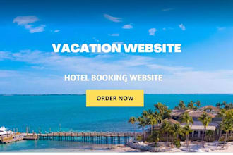 vacation rental website , hotel booking website