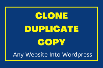 copy, clone or duplicate any website