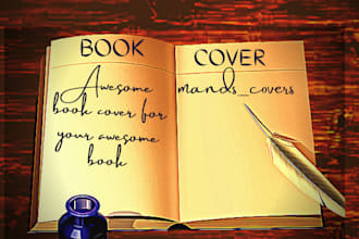 create a book cover at a cheap price