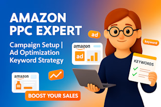 amazon advertising specialist, PPC setup optimization, sponsored ads expert