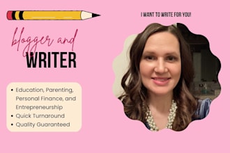 write your lifestyle article or blog post