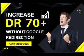 increase ahref domain rating dr 70 plus  with manual method